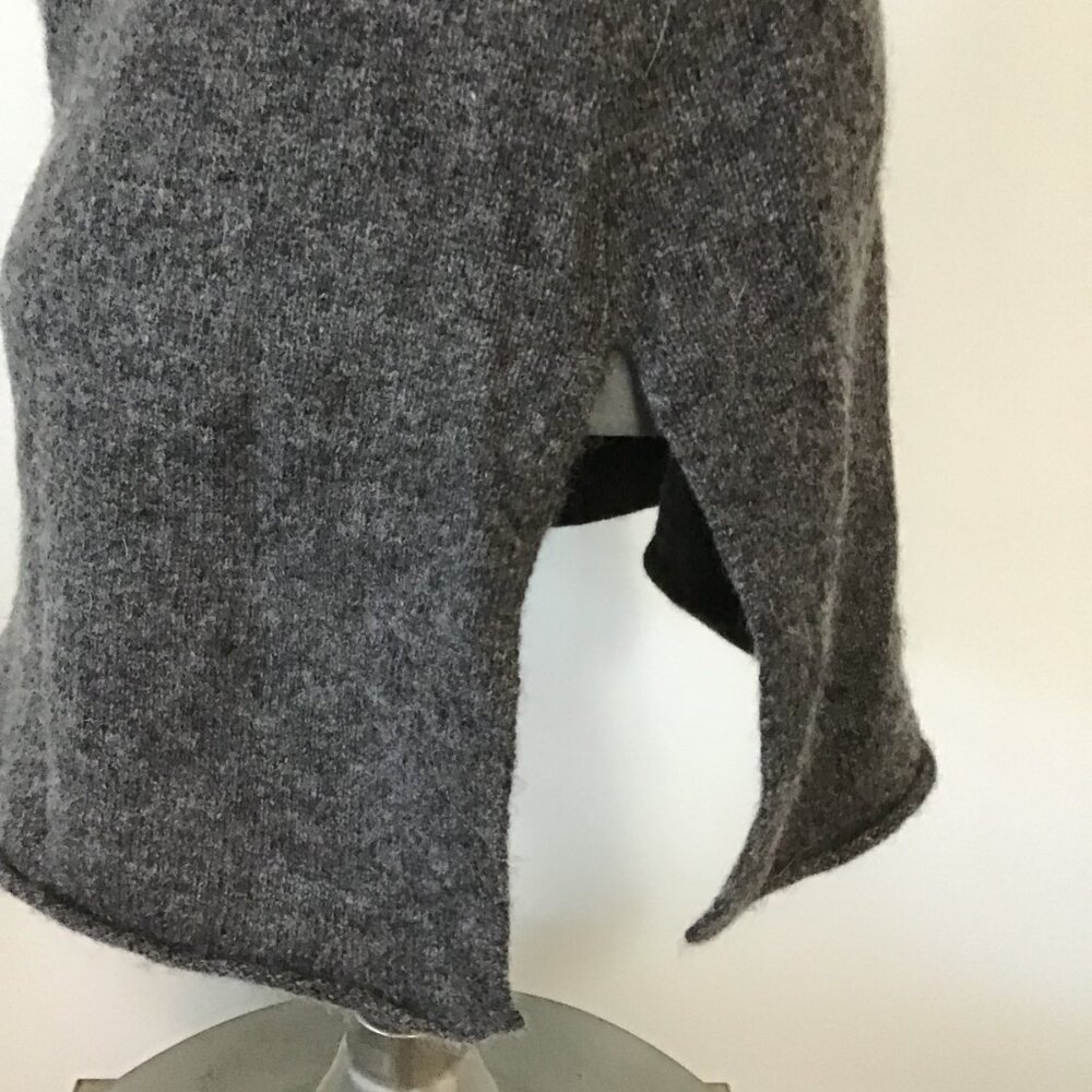 Viridis Luxe Cashmere Blend V-Neck Sweater with Neck Tie Size M - Picture 5 of 12